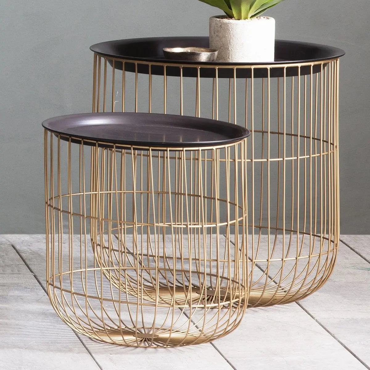 Woburn Nest Of 2 Side Tables Gallery Direct Homebound