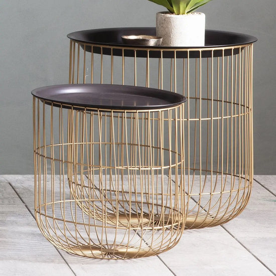 Woburn Nest Of 2 Side Tables Gallery Direct Homebound