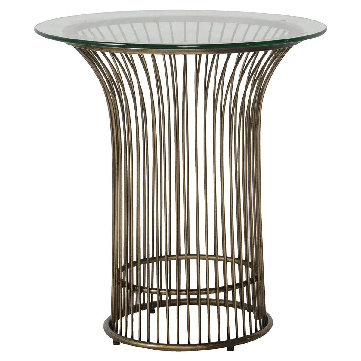 Zepplin Side Table Bronze Gallery Direct Homebound