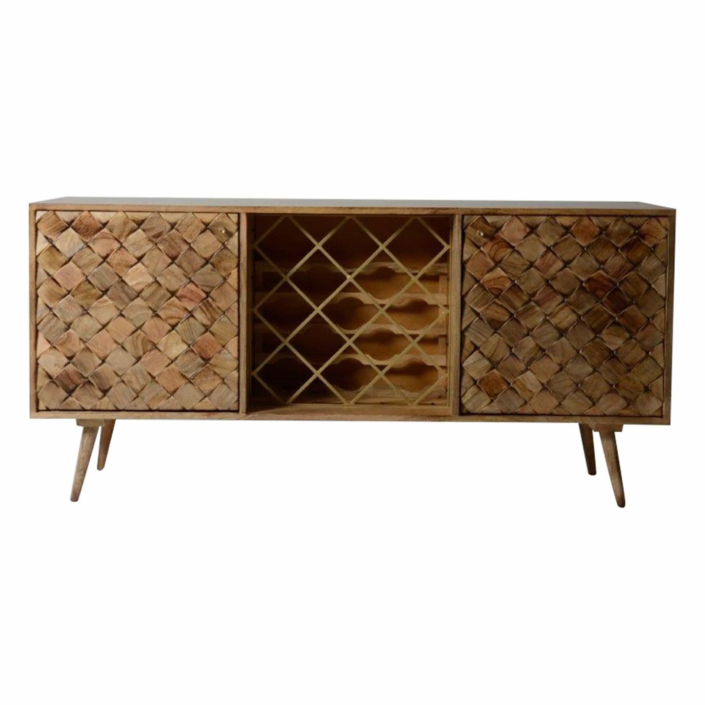 Tuscany Wine Sideboard Burnt Wax Gallery Direct Homebound