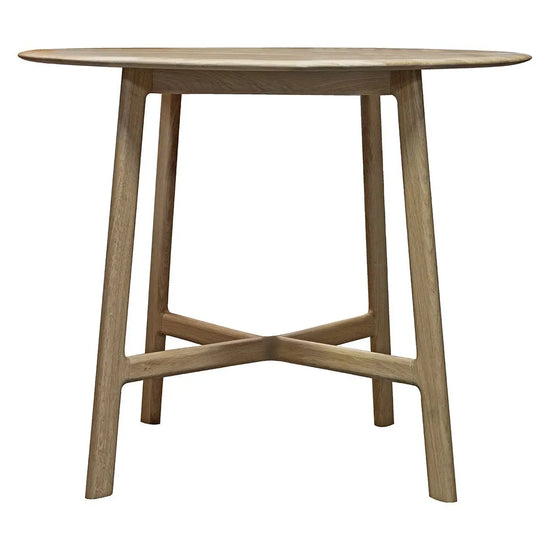 Madrid Round Dining Table Oak Gallery Direct Homebound