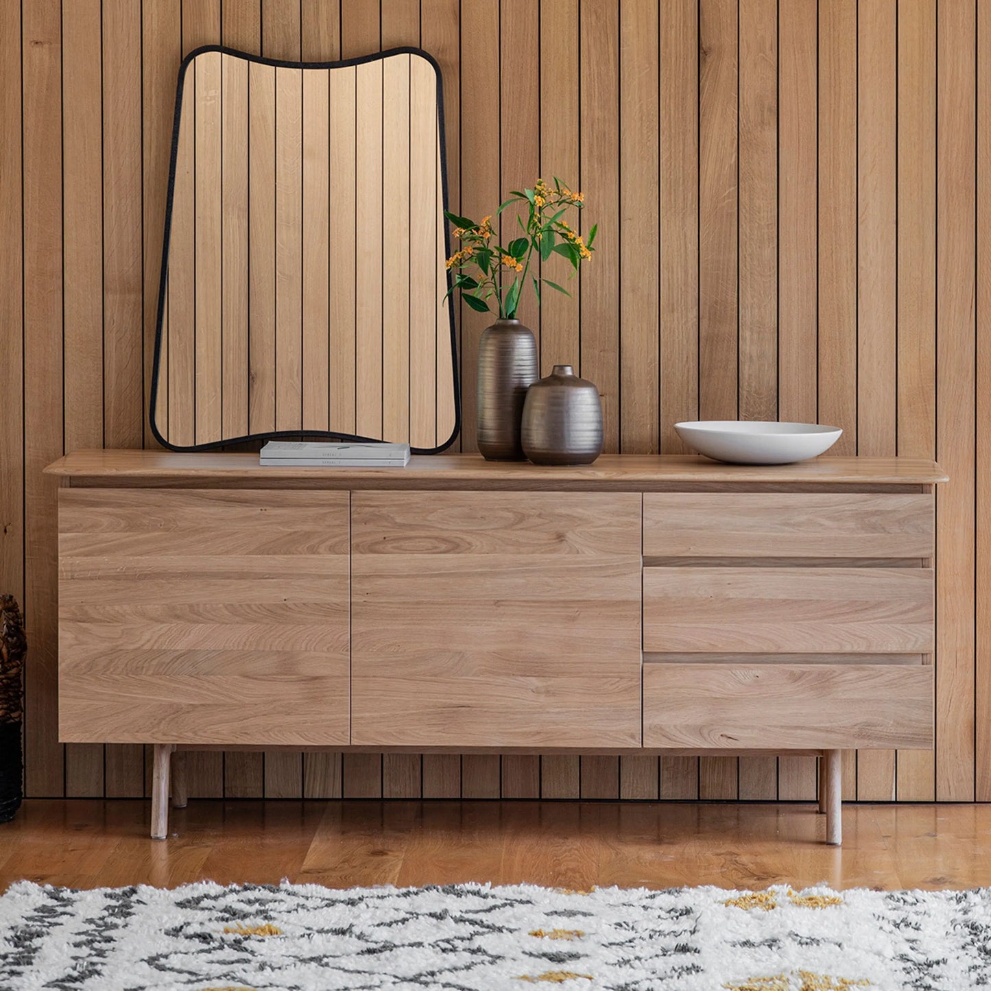 Madrid 2 Door 3 Drawer Sideboard - Colour Options Gallery Direct Homebound
