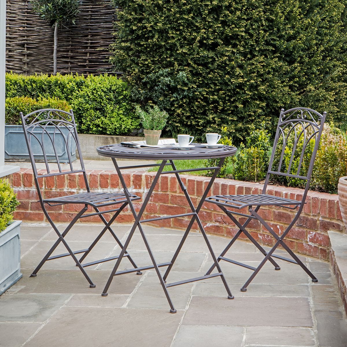 Burano Outdoor Bistro Set - Colour Options Gallery Direct Homebound