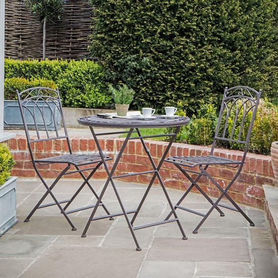 Burano Outdoor Bistro Set - Colour Options Gallery Direct Homebound