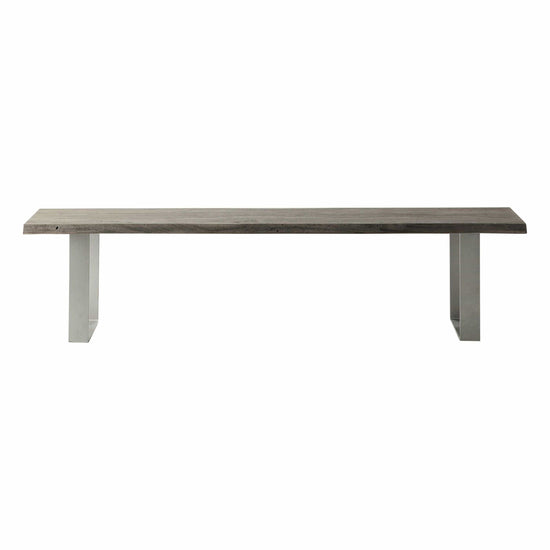 Huntington Dining Bench Grey Gallery Direct Homebound