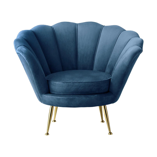 Rivello Armchair Velvet - Colour Options Gallery Direct Homebound