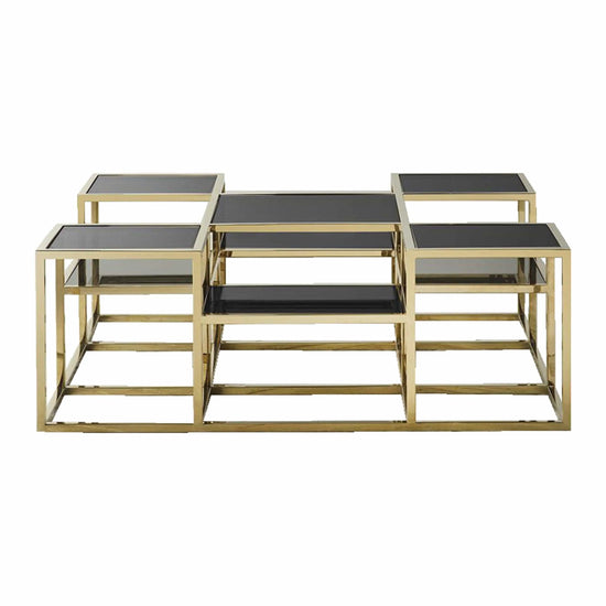 Santorini Coffee Table Gold Gallery Direct Homebound