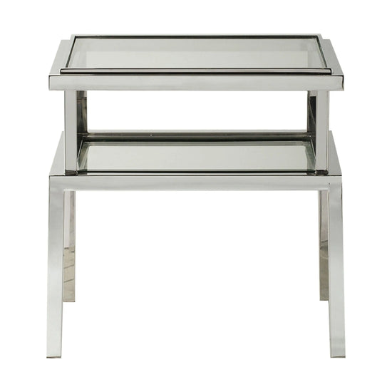 Salerno Side Table Silver Gallery Direct Homebound