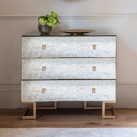 Amberley 3 Drawer Wide Chest Gallery Direct Homebound
