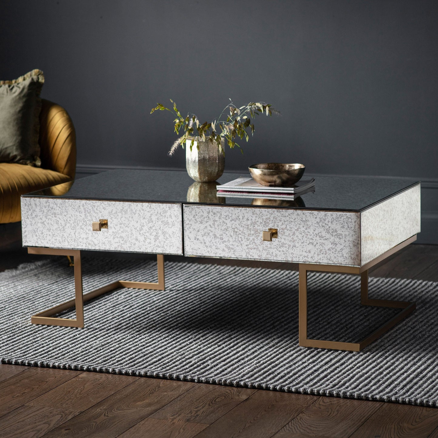 Amberley 4 Drawer Coffee Table Gallery Direct Homebound