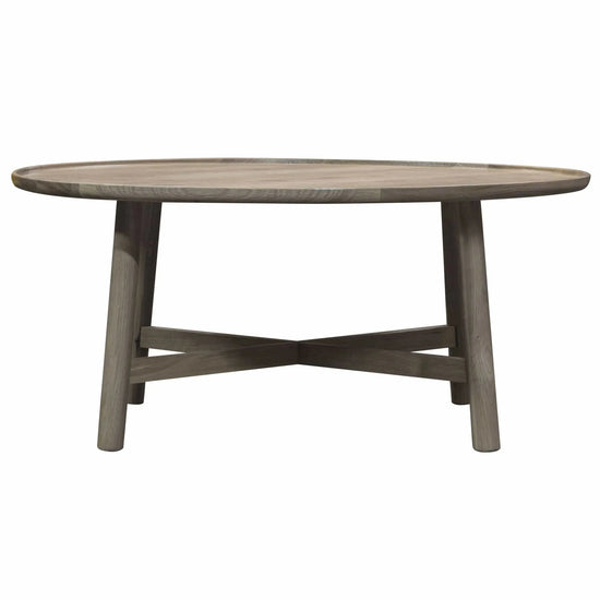 Kingham Round Coffee Table Grey Gallery Direct Homebound