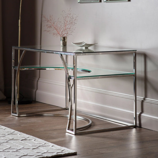 Parton Desk Silver Gallery Direct Homebound