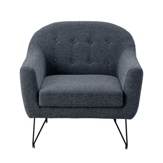 Volda Armchair Licorice Black Gallery Direct Homebound