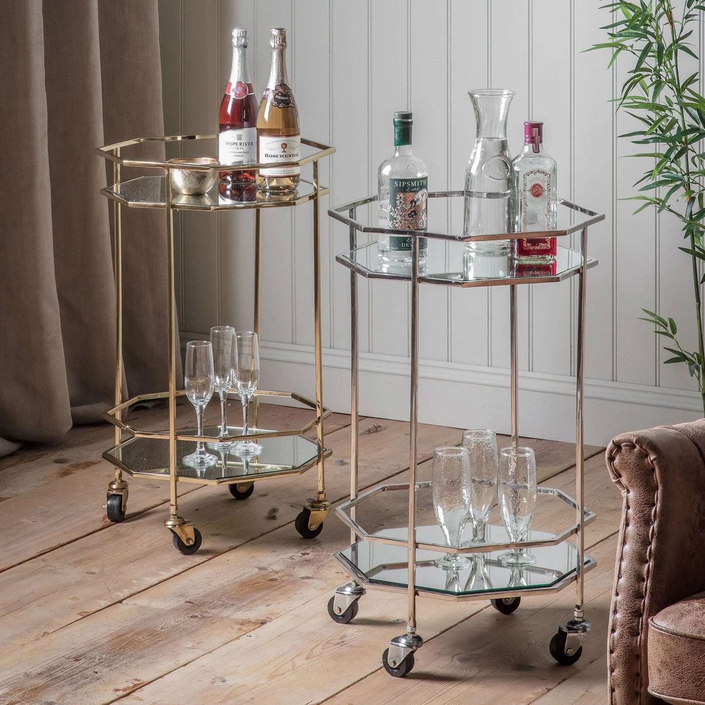 Ockendon Drinks Trolley - Colour Options Gallery Direct Homebound