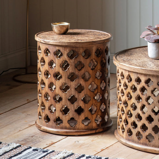 Jaipur Side Table Natural Gallery Direct Homebound