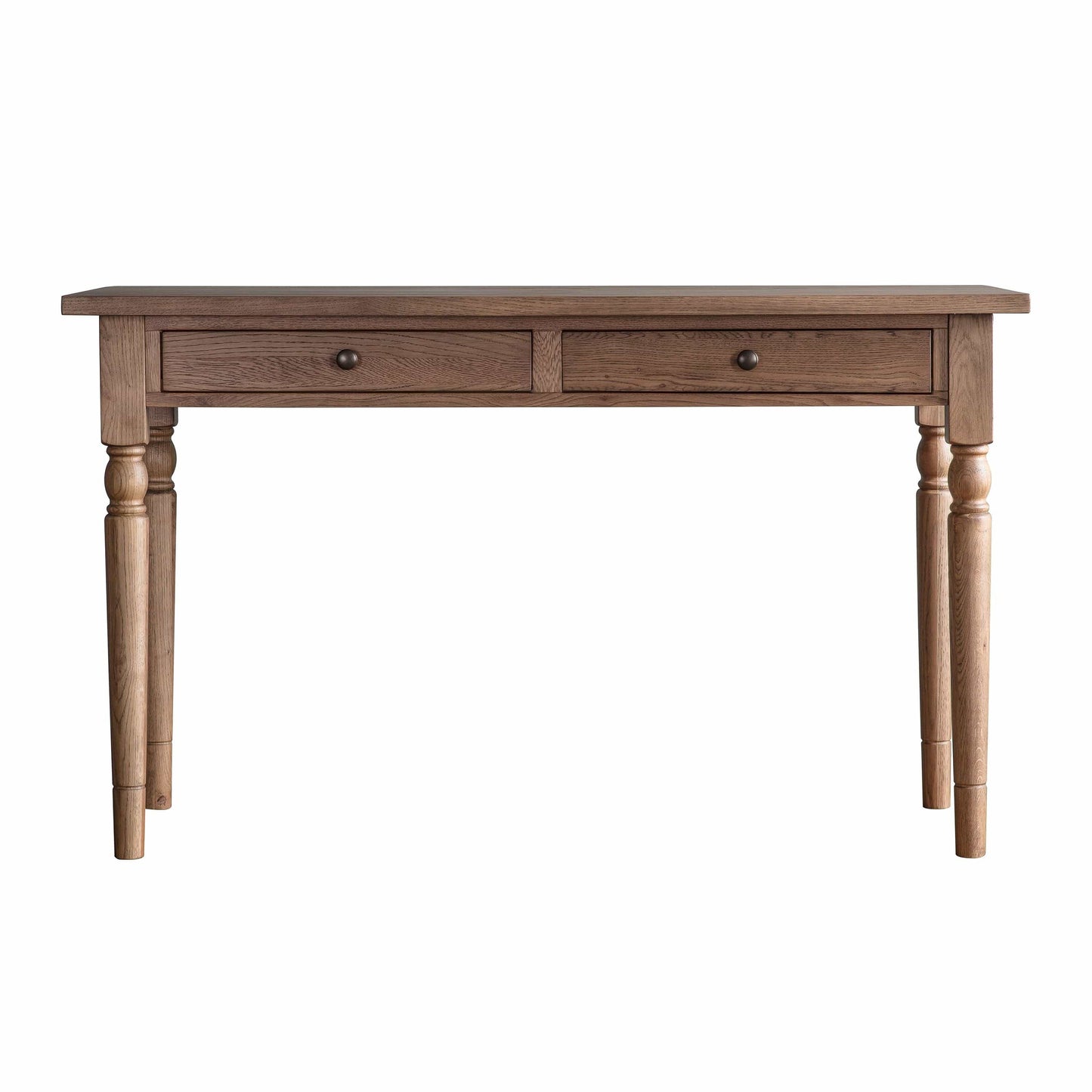 Cookham 2 Drawer Desk Oak Gallery Direct Homebound