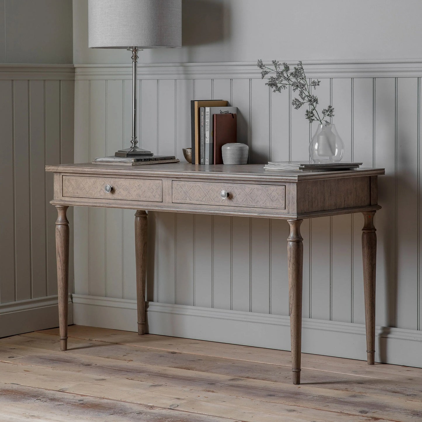 Mustique 2 Drawer Desk Gallery Direct Homebound