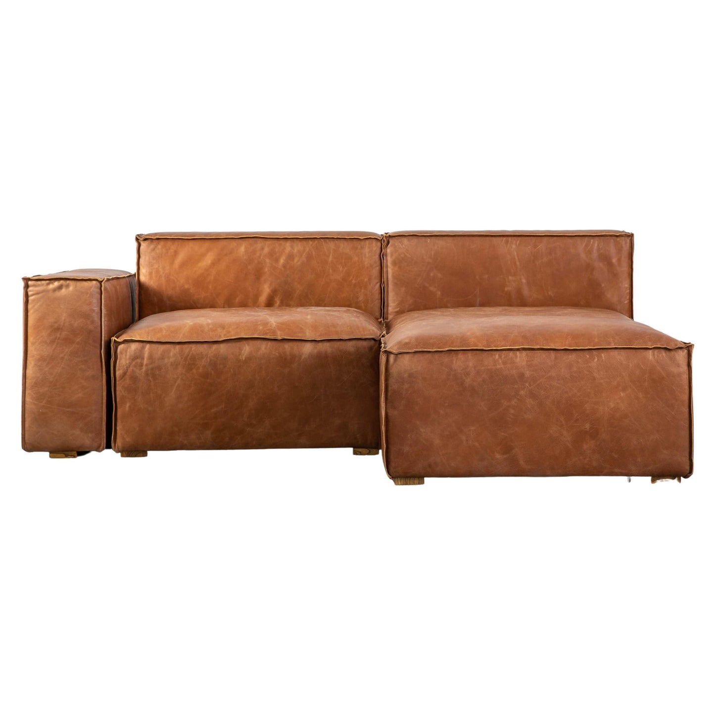 Calgary Sofa Vintage Brown Leather Gallery Direct Homebound