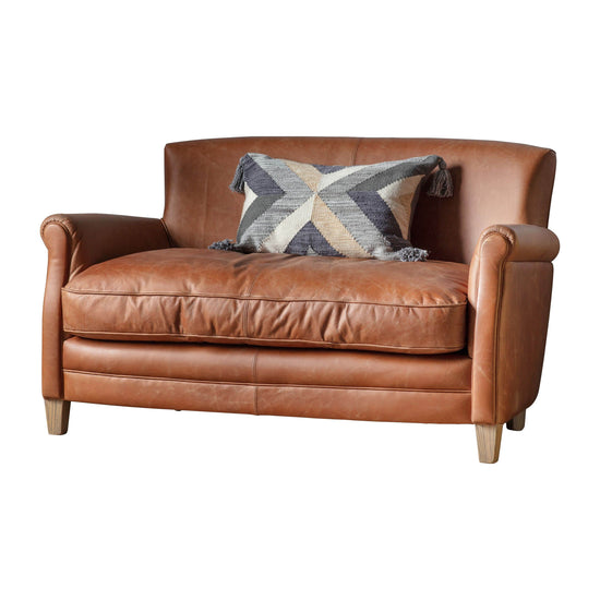 Mr. Paddington Sofa Vintage Brown Leather Gallery Direct Homebound