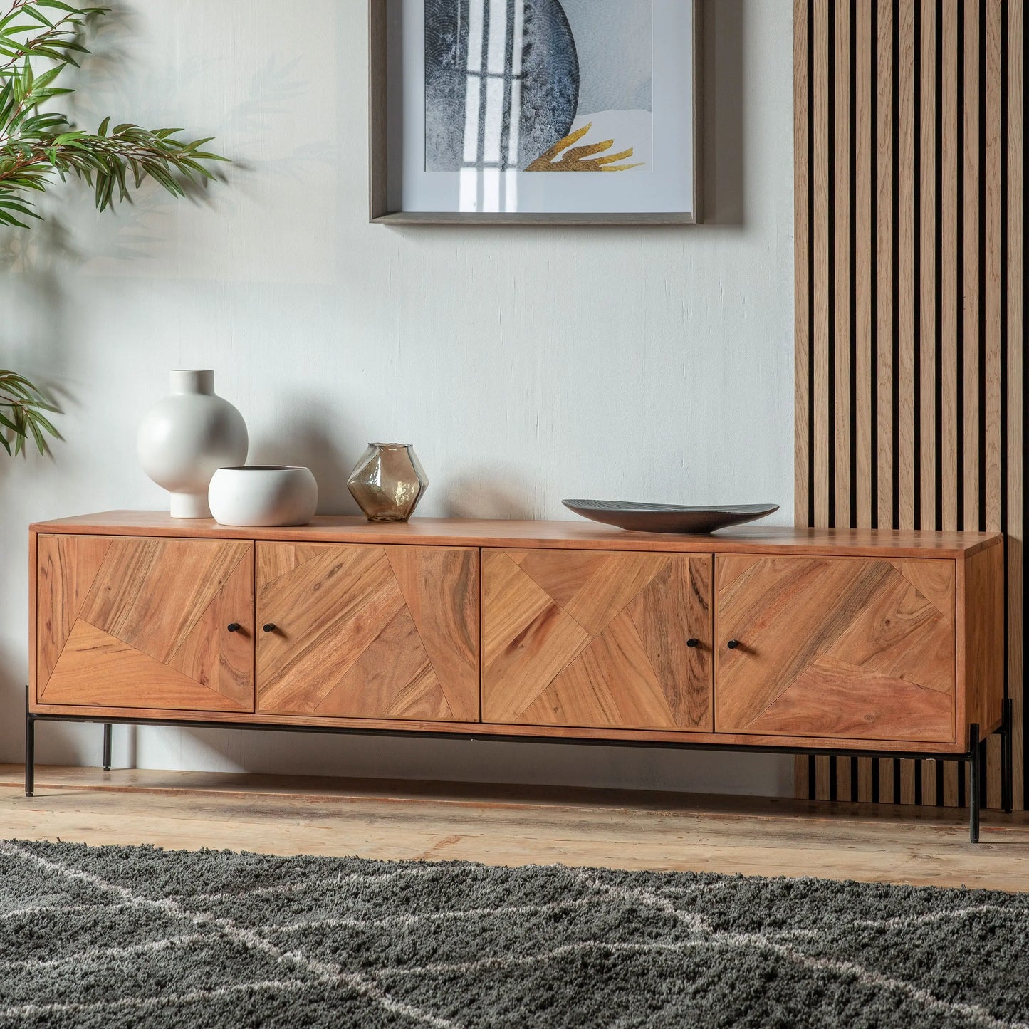 Oklahoma 4 Door Media Unit Gallery Direct Homebound