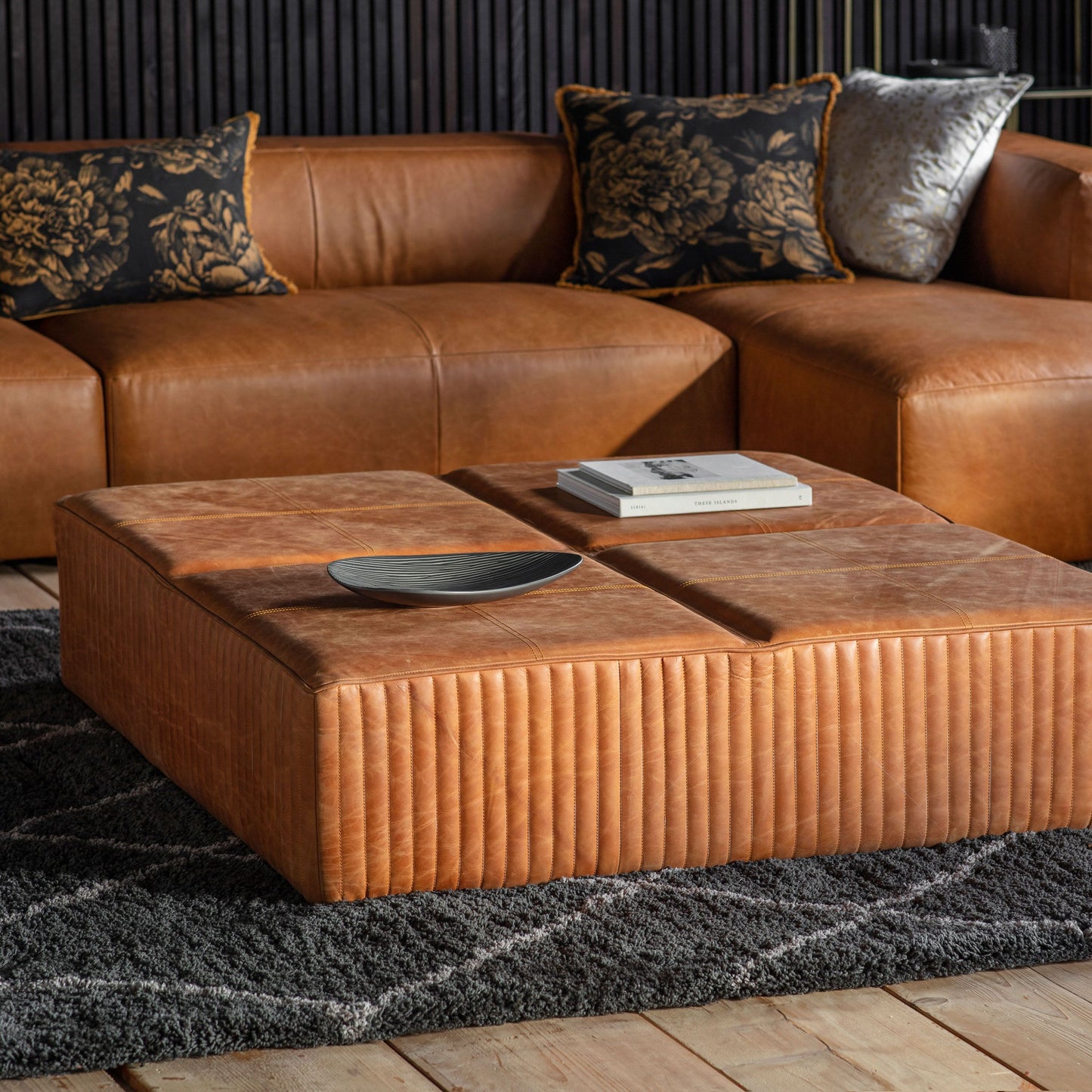 Barham Slab Leather - Colour Options Gallery Direct Homebound