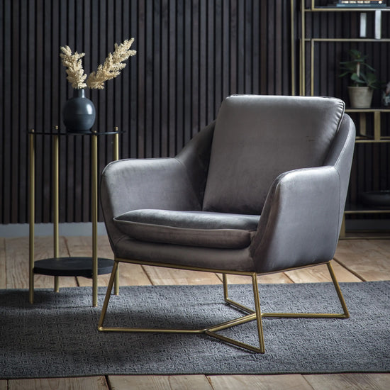 Lucca Chair Velvet - Colour Options Gallery Direct Homebound