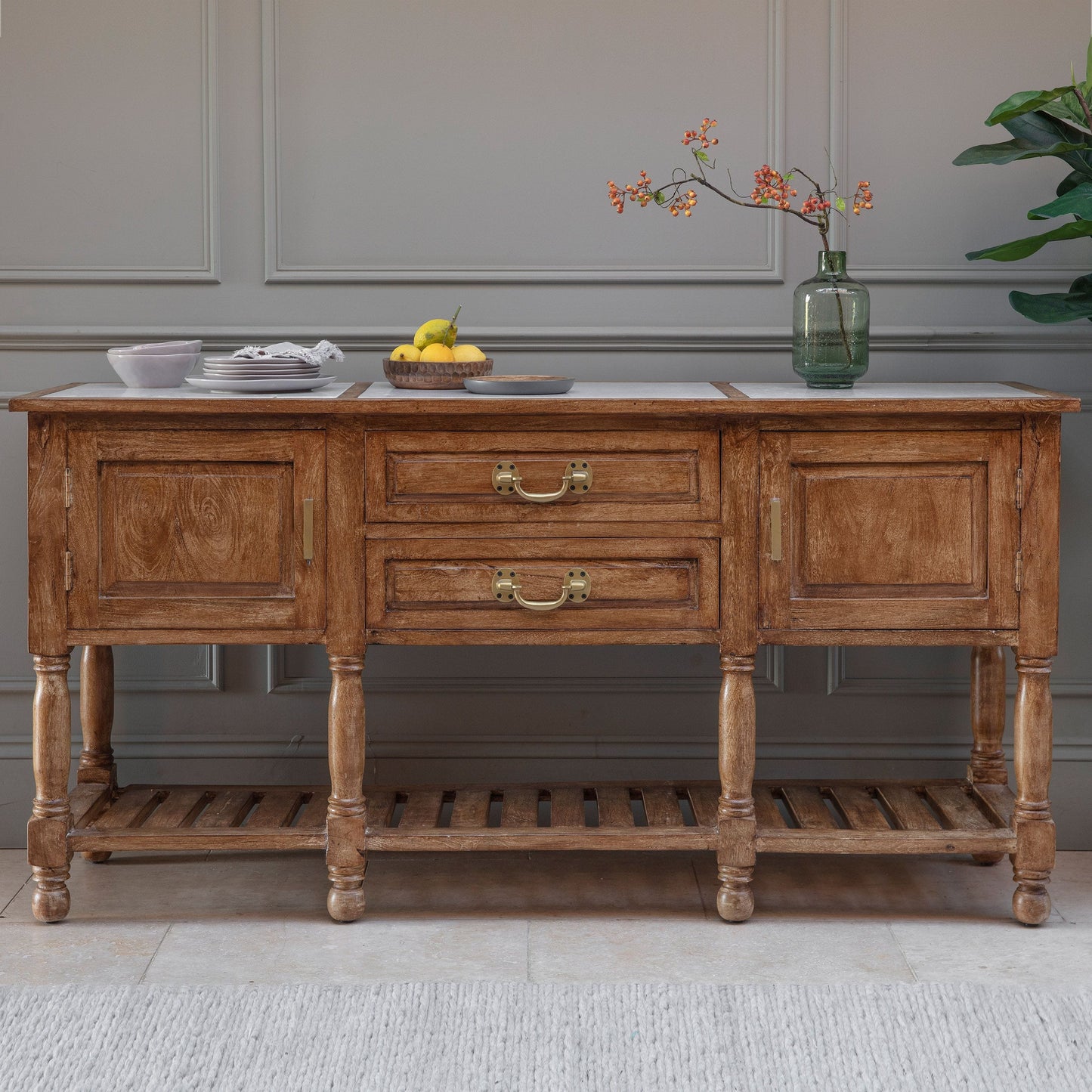 Chigwell 2 Drawer 2 Door Sideboard Gallery Direct Homebound