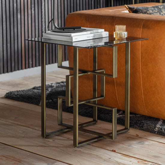 Thornton Side Table Bronze Gallery Direct Homebound