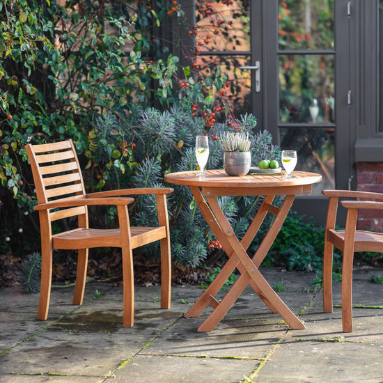 Valencia Outdoor Round Folding Table Gallery Direct Homebound