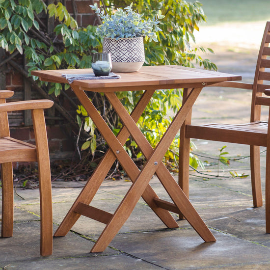 Girona Outdoor Square Folding Table Gallery Direct Homebound