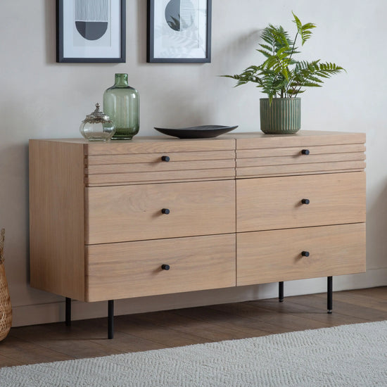 Okayama 6 Drawer Chest Gallery Direct Homebound