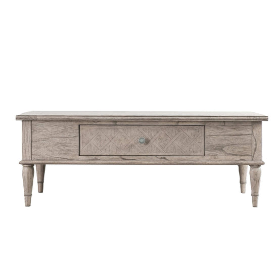 Mustique Push Drawer Coffee Table Gallery Direct Homebound