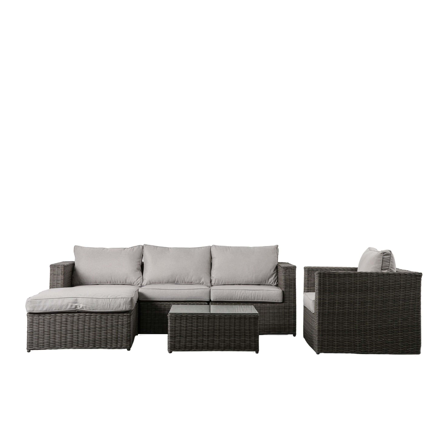 Calvi Chaise Sofa and Chair Set - Colour Options Gallery Direct Homebound