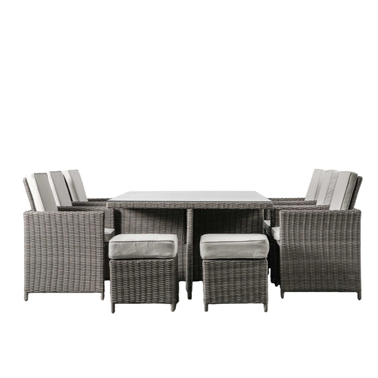 Rondin 10 Seater Cube Dining Set - Colour Options Gallery Direct Homebound