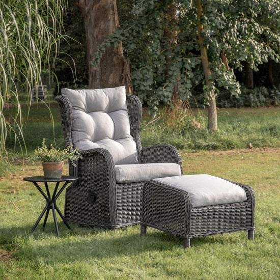 Sonta Reclining Chair and Footstool Set - Colour Options Gallery Direct Homebound