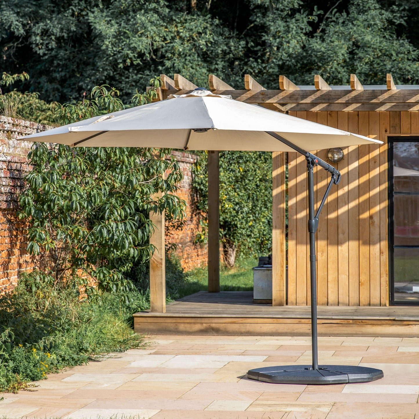 Vazzano 3m Cantilever Parasol - Colour Options Gallery Direct Homebound