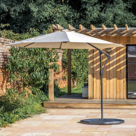 Vazzano 3m Cantilever Parasol - Colour Options Gallery Direct Homebound