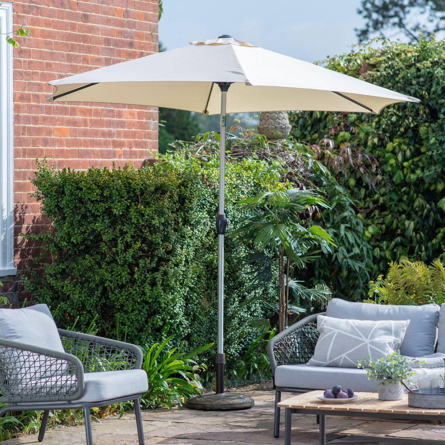Vazzano 2.7m Parasol - Colour Options Gallery Direct Homebound