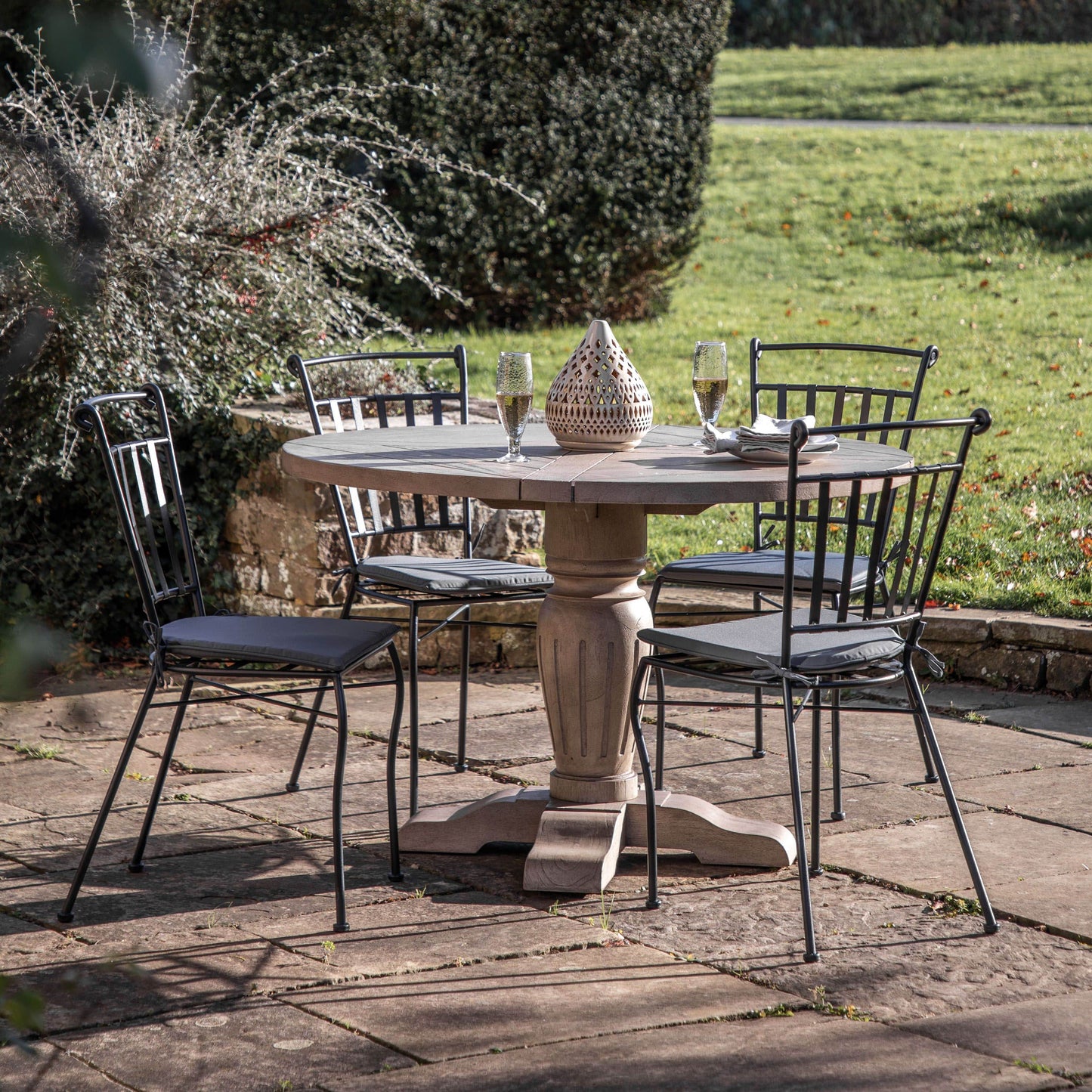 Lorris Round Dining Table Gallery Direct Homebound