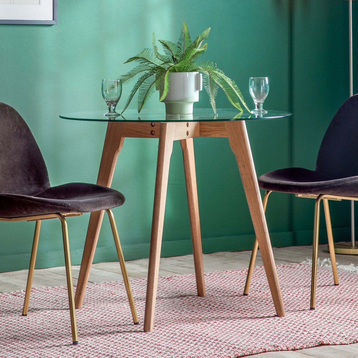 Blair Round Dining Table - Colour Options Gallery Direct Homebound