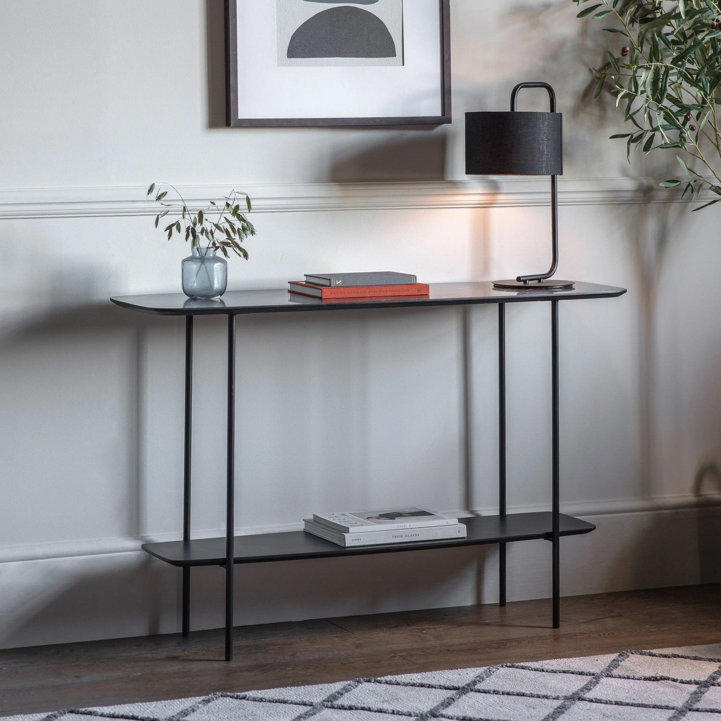 Ludworth Console Table Marble - Colour Options Gallery Direct Homebound