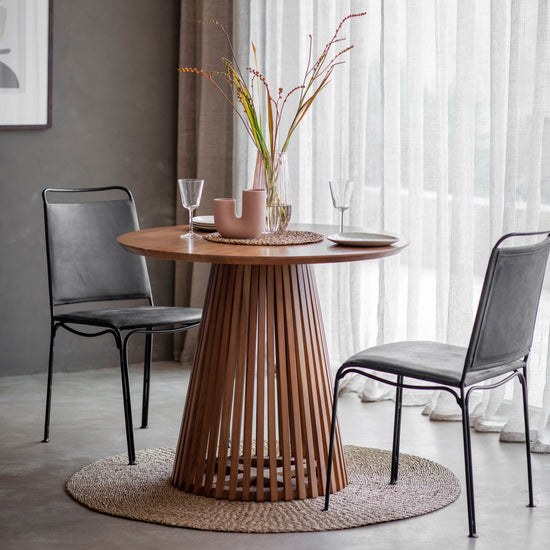 Brookland Slatted Dining Table Gallery Direct Homebound