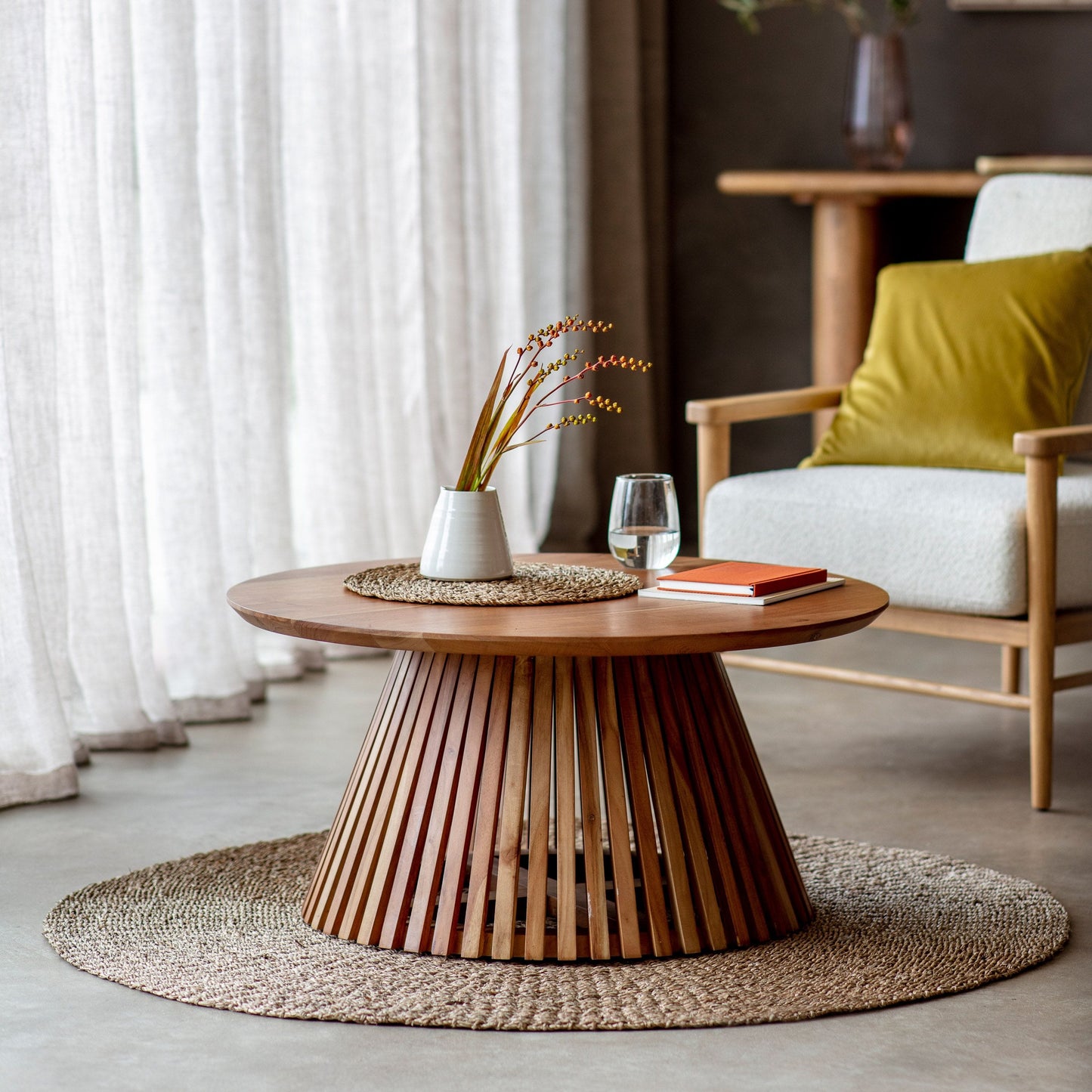 Brookland Slatted Coffee Table Gallery Direct Homebound