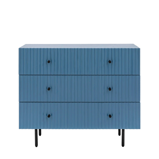 Buckhurst 3 Drawer Chest - Colour Options Gallery Direct Homebound