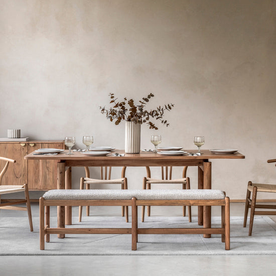 Cannes Dining Bench Gallery Direct Homebound