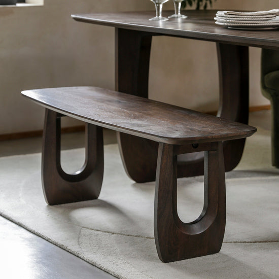Arc Dining Bench Gallery Direct Homebound