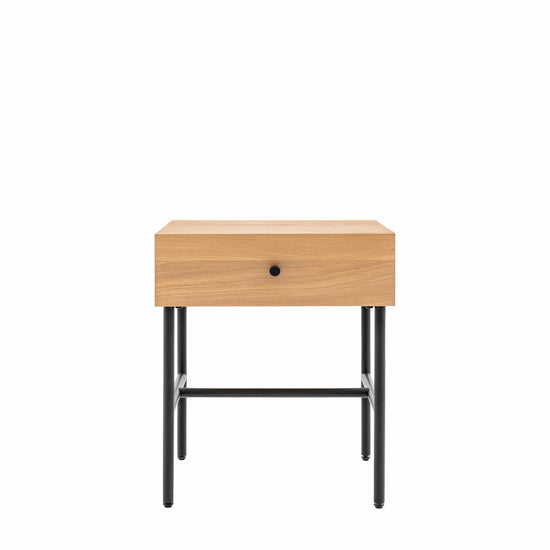 Ashdown 1 Drawer Bedside Natural Gallery Direct Homebound