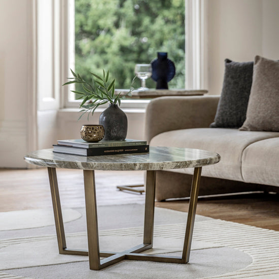 Lusso Round Coffee Table Gallery Direct Homebound