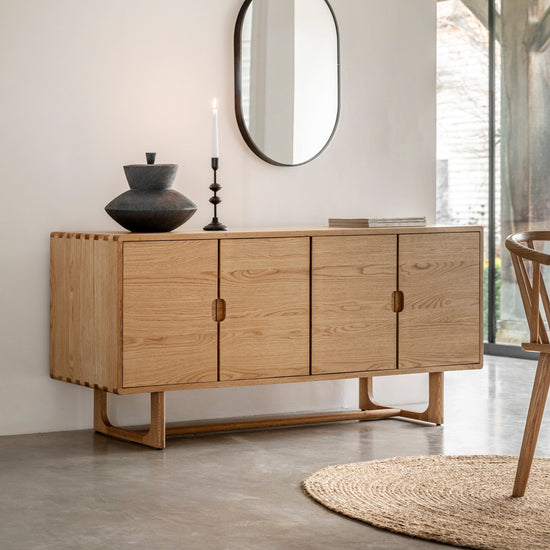 Craft 4 Door Sideboard - Colour Options Gallery Direct Homebound