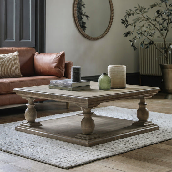Vancouver Square Coffee Table Gallery Direct Homebound